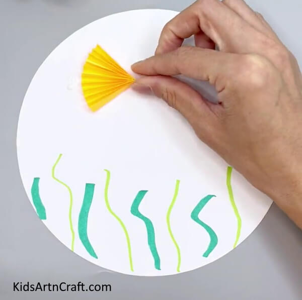 Pasting Fish On Paper - Generate an Attractive Fish Out of Paper Together With Your Kids At Home 