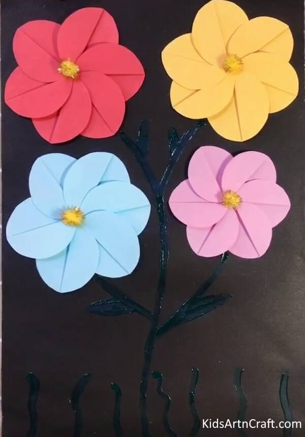 Novel Approaches To Making Flowers - Paper Petal Flowers Craft