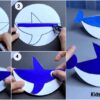 Paper shark Step by Step Tutorial For Kids