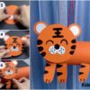 Paper Tiger Craft Step by Step Tutorials for Kids