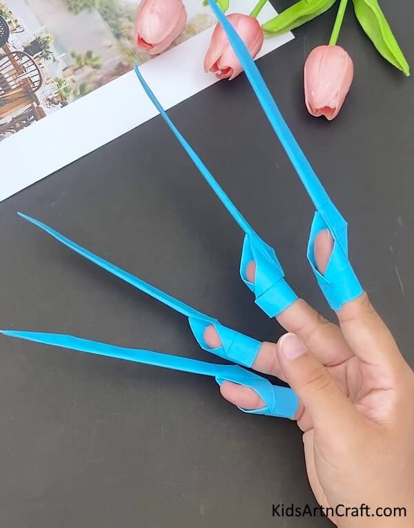 Paper Wolverine Claw Origami Art - Enjoyable origami ideas for kids
