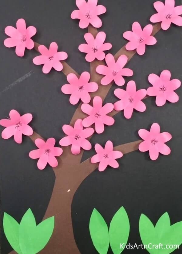 Varied Techniques For Constructing Flowers - Pink Paper Flowers For Kids