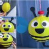 Plastic Bottle Bee Craft For Kids