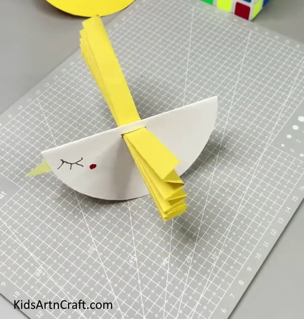 Simple Paper Bird Craft For Project
