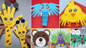 Simple Paper Animal Craft Ideas Video Tutorial for All - Kids Art & Craft