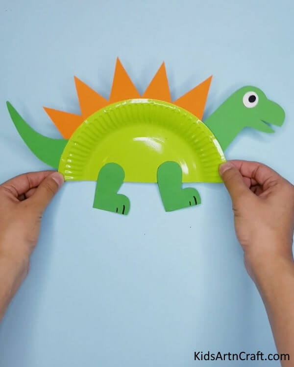 Simple Paper Dinosaur Craft For Kids - Kids’ paper crafts in the home
