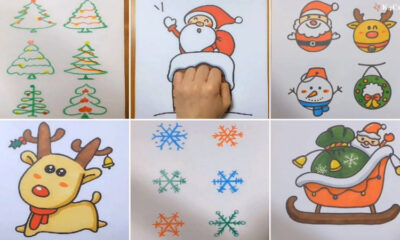 Step-by-Step Christmas Drawing Video Tutorial for Kids