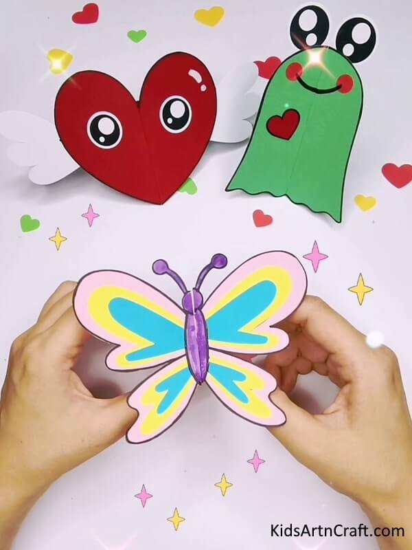 Super Cute Butterfly Craft Ideas Using Paper - Paper projects for kids at home