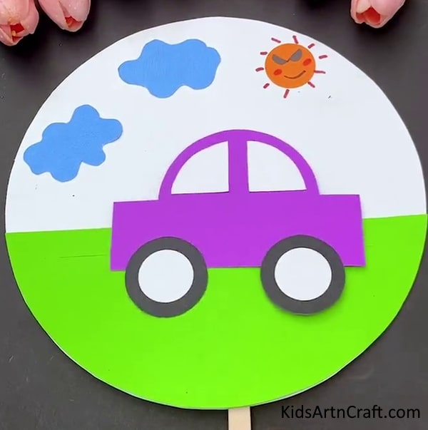 Crafts that are Fun and Amazing - Thermocol Car Craft For Creative Kids