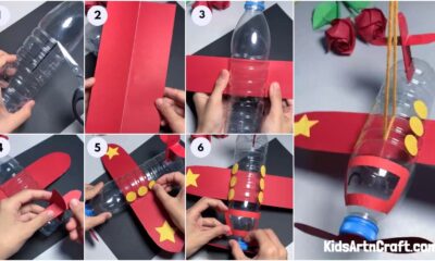 Water bottle boat Craft Tutorial for Kids