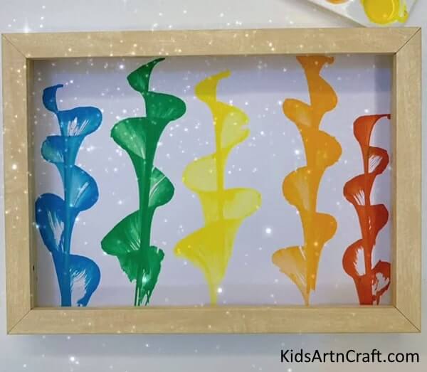Humorous Art With Unique Projects For Youngsters - Water Plants Painting That Kids Can Make At Home In Summer Vacation