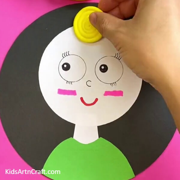 Making A Clay Spiral- Tutorial for Kids to Construct a Lovely Doll Face 