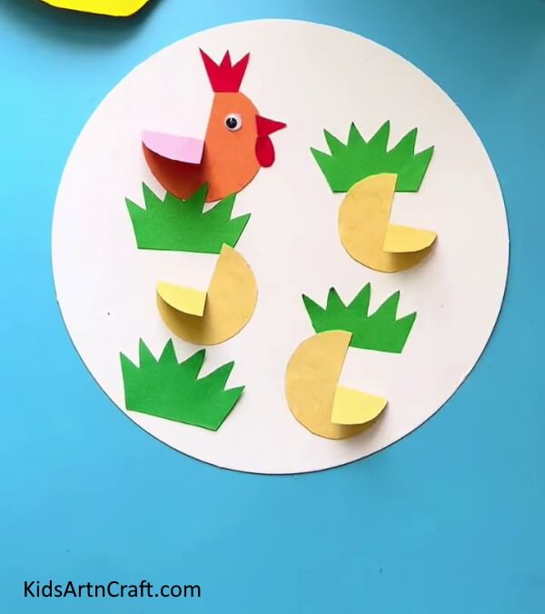 Making The Chickens - A doable art project to create Easter decorations with chickens.