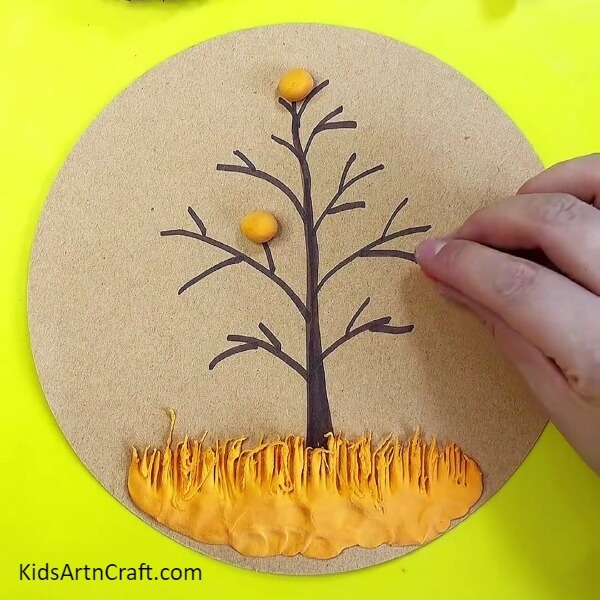 Make Some Clay Balls- Novices Designing Colorful Clay Tree Artwork 