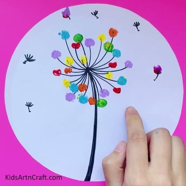 Making More Seeds- An In-depth Look at How to Create Vibrant Dandelion Art for Kindergartners 