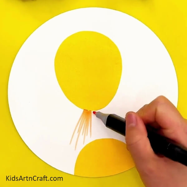 Sketching Lion's Hair- Guide to Help Kids Develop a Colorful Lion Artwork
