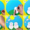 Cute Bunny Landscape Paper Craft Step-by-step Tutorial