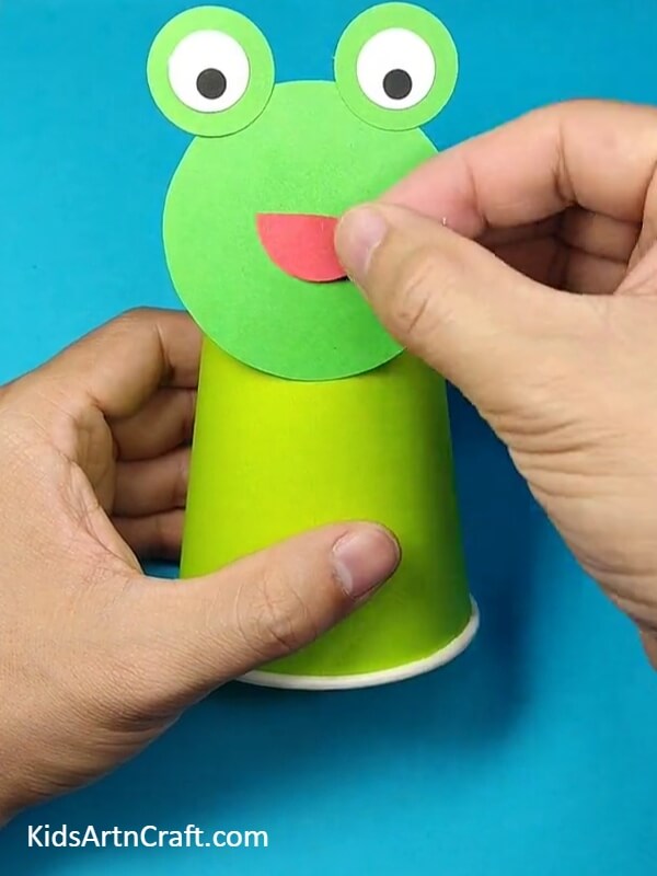 Paste The Froggy' Red Mouth-Learn How To Make Frog - A Step By Step Tutorial