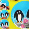 Cute Penguins Paper Artwork Craft Tutorial For Kid