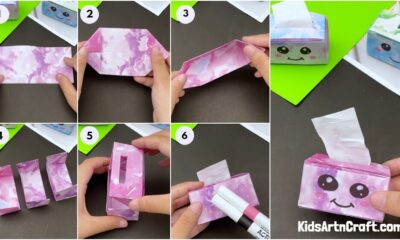 Cute Tissue Box Craft Tutorial For Kids