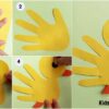 DIY Baby Duck Handprint Easy Craft For Kids