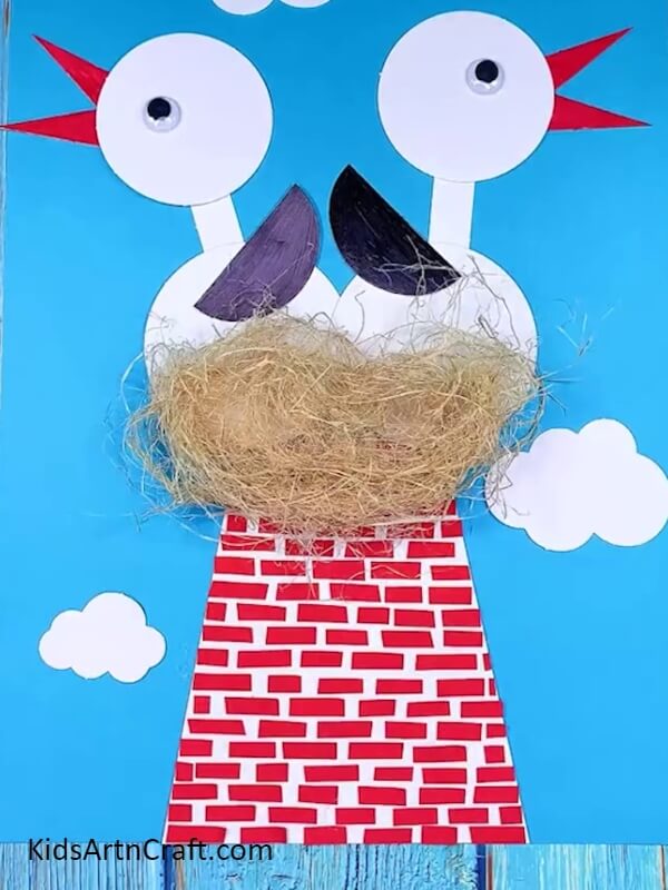 We Complete Our Birds In Nest Craft!- DIY Instructions for Crafting a Bird's Nest 