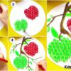 DIY Bubble Wrap Apple Artwork Craft For Kids