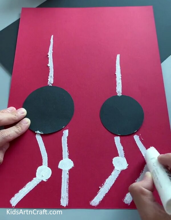Add Some Legs To The Circle Simple Do-It-Yourself Ostrich Craft Tutorial for Youngsters