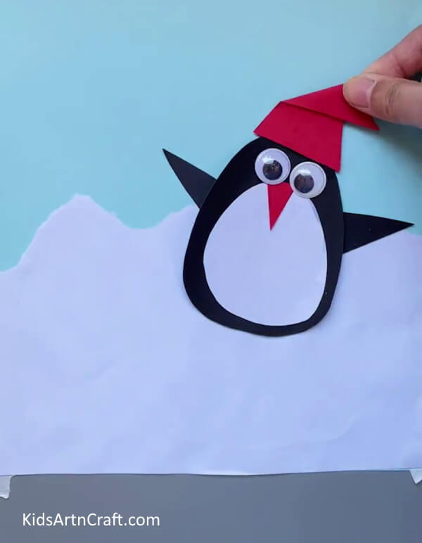Adding Some Coziness-Creating a Paper Penguin Art Project For Little Ones
