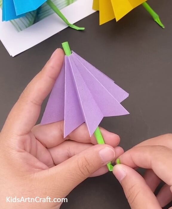 Finishing The Cocktail Umbrella- A Beginner’s Guide to Making Your Own Origami Cocktail Umbrella 