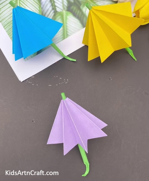 Finally, The Origami Cocktail Umbrella Are Ready- Creating an Origami Cocktail Umbrella - A Tutorial for Newbies