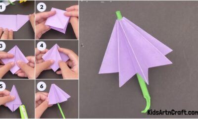 DIY Origami Cocktail Umbrella Tutorial For Beginners