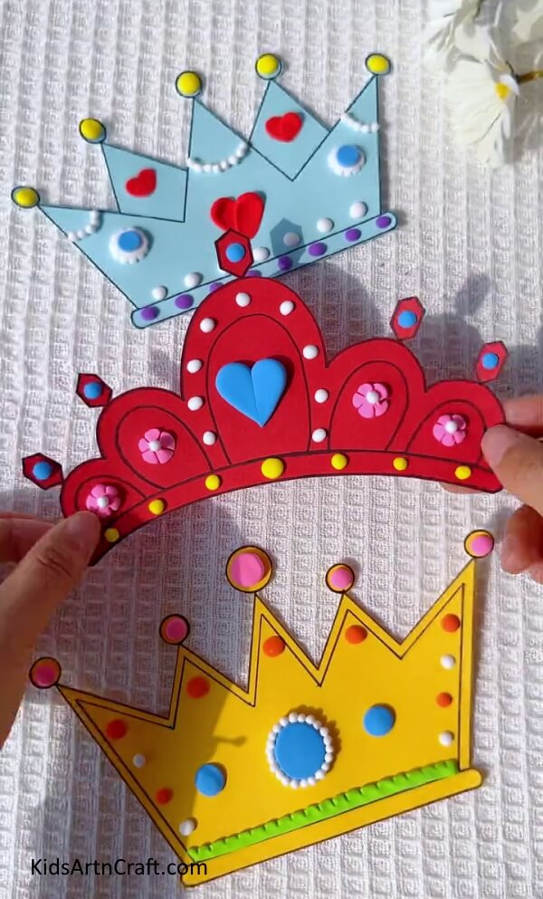Final Completion Of All Three Crowns Perfect for Kids