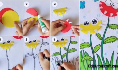 DIY Venus Fly Trap Craft Step-by-step Tutorial For Kids