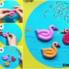 Ducks In Pond Craft Using Clay Cool Craft For Kids