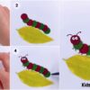 Easy Caterpillar Craft Step by Step Tutorial for kids