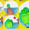Easy Mountains In Sea Scenery Art-Craft Ideas For Kids