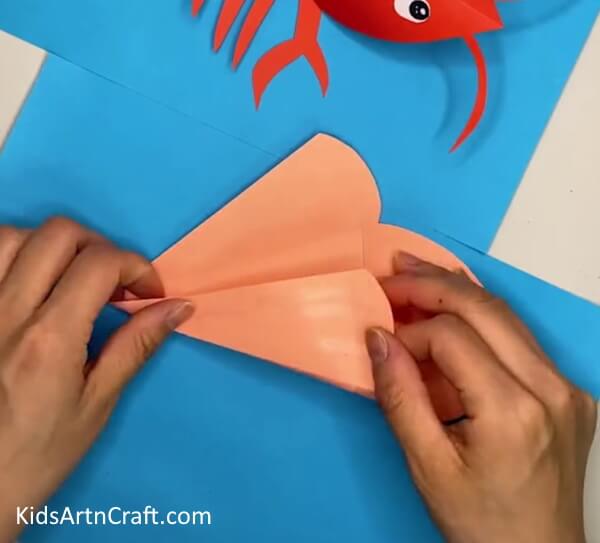 Opening the Entire Sheet- A Simple Tutorial on How to Make a Paper Lobster Craft for Children 
