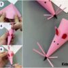 Easy Paper Mouse Finger Puppet Craft Tutorial For Beginners