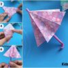 Easy Paper Umbrella Craft Tutorial For Kids