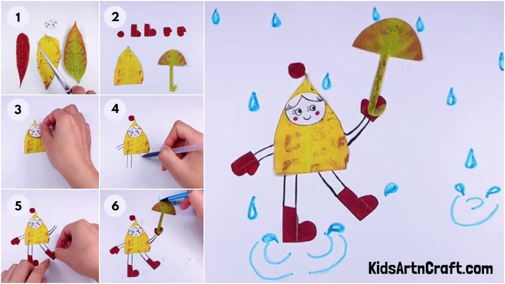 Easy Rainy Day Artwork Craft For Kids