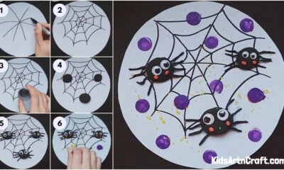Easy To Learn Spider Web Craft Idea For Kids