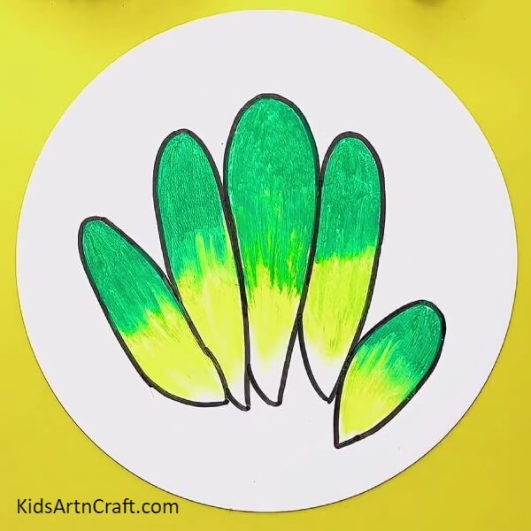 Mixing Colors - A Cactus Desert Artwork Craft with Clay that is Simple to Put Together