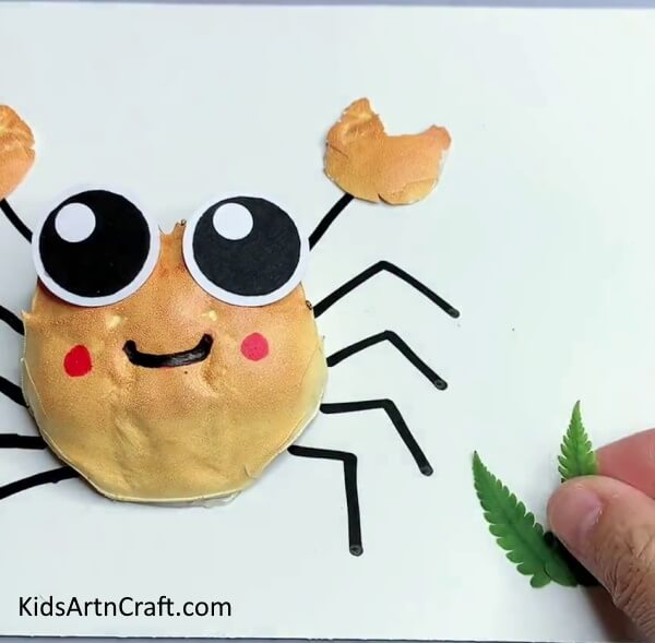 Adding Details To Its Surroundings-Learn How To Put Together A Toddler-Friendly Crab Craft