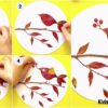 Easy To Make Fall Leaves Bird Craft Step-by-step Tutorial For Kids