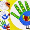 Easy To Make Palm Outline Peacock Craft Tutorial For Kids