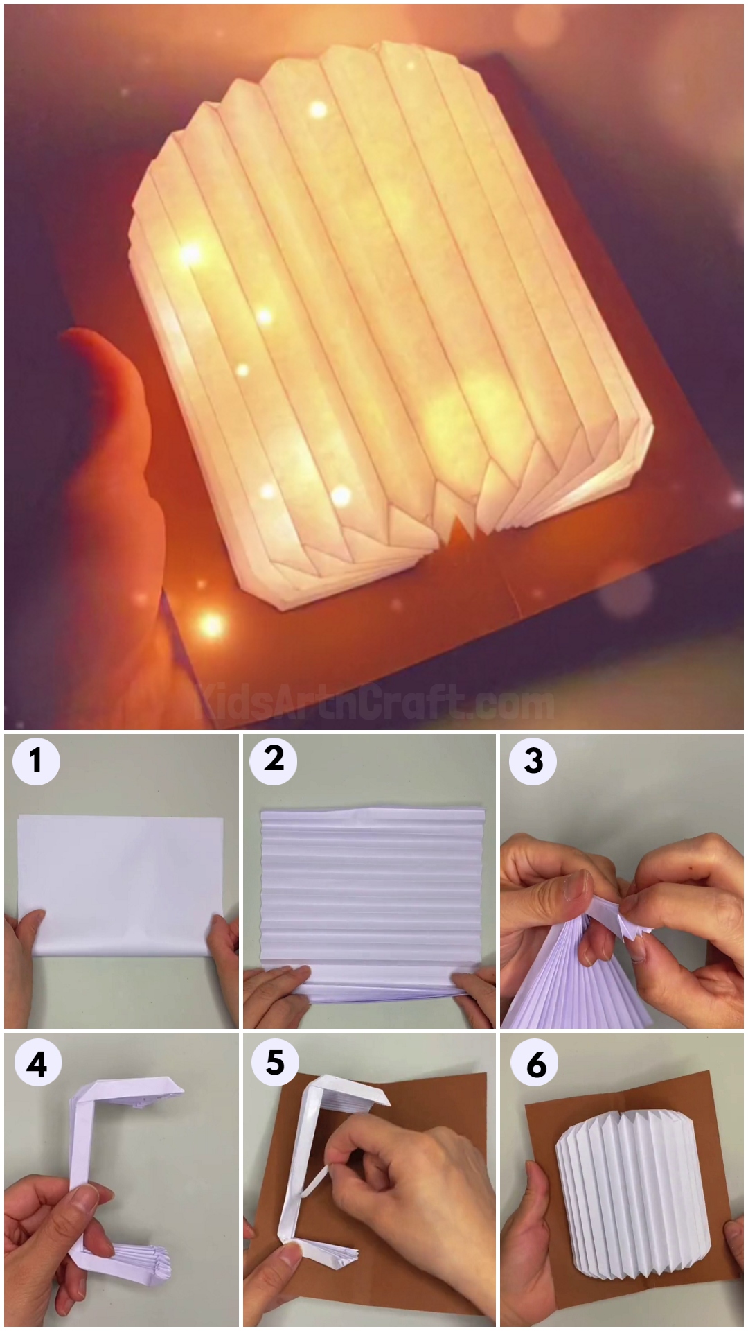 Easy To Make Paper Lantern Home Decor Craft Tutorial