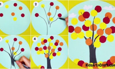Easy Tree Craft Step-by-step Tutorial For Beginners