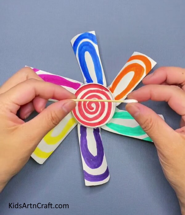 Take One Earbud-. Creating a Windmill Fan Toy for Little Ones Out of a Paper Cup