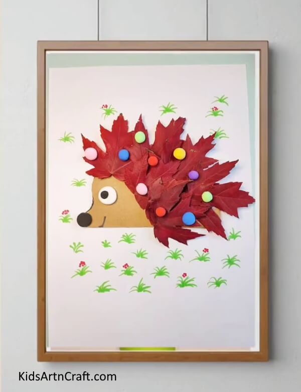 Your Craft Is Ready!- Deciduous Leaves Enjoyable Hedgehog Crafting Tutorial For Kids